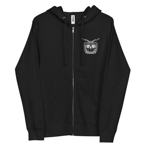 Knowbody TV Logo - Unisex fleece zip up hoodie