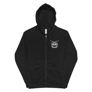 Knowbody TV Logo - Unisex fleece zip up hoodie